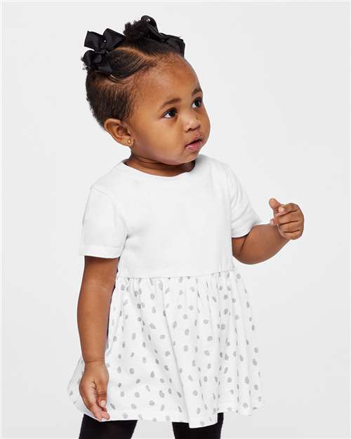 Infant Fine Jersey Dress - Rabbit Skins - 5330