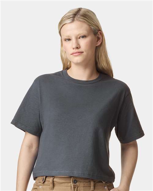Women's Fine Jersey Boxy Tee - American Apparel - 102