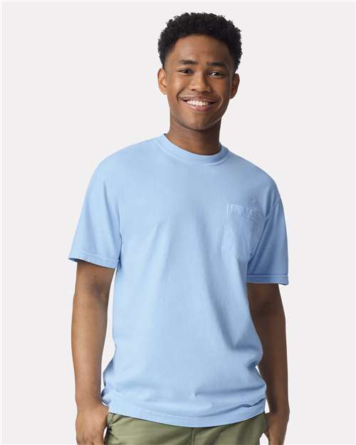 Unisex Garment-Dyed Heavyweight Pocket T-Shirt - Comfort Colors - 6030