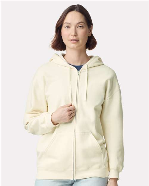 Unisex Softstyle® Midweight Full-Zip Hooded Sweatshirt - Gildan – SF600