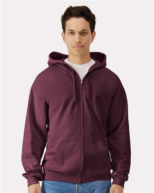 Unisex Softstyle® Midweight Full-Zip Hooded Sweatshirt - Gildan – SF600