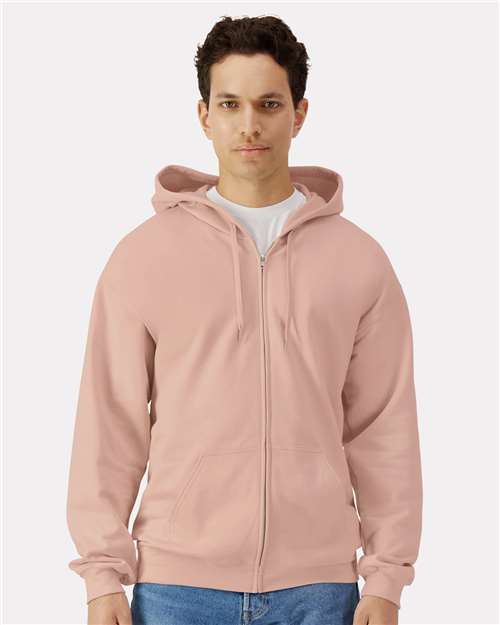 Unisex Softstyle® Midweight Full-Zip Hooded Sweatshirt - Gildan – SF600