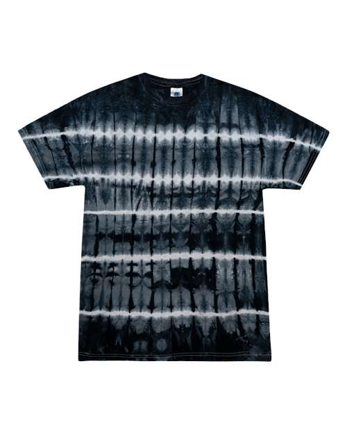 Unisex Multi-Color Tie-Dyed T-Shirt - Colortone - 1000