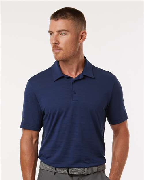 Men's Textured Stripe Polo - Adidas – A704