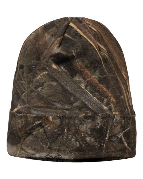 12" Licensed Camo Cuffed Beanie - Kati