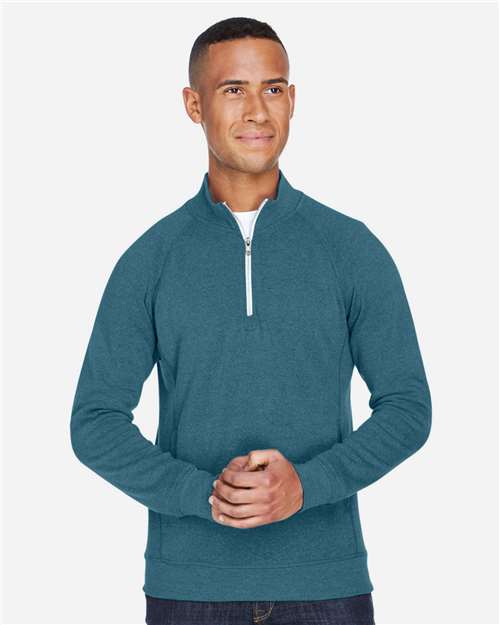 Men's Triblend Quarter-Zip Sweatshirt - J. America - 8869