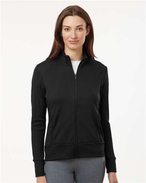 Women's Ultimate365 Textured Full-Zip Jacket - Adidas - A1007