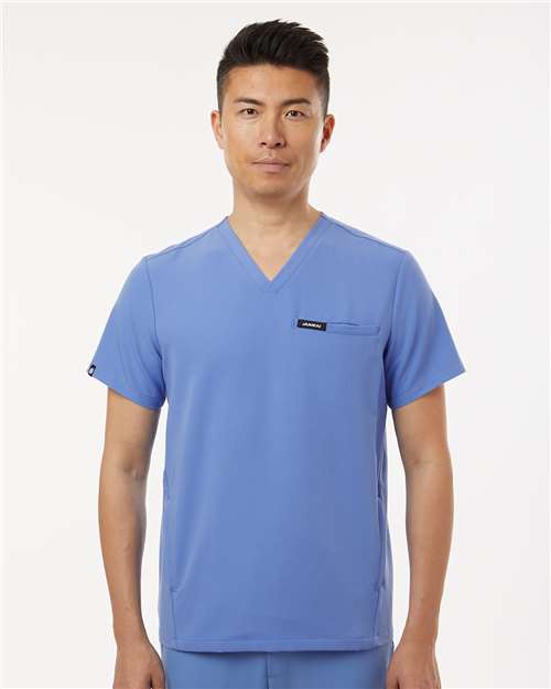 Men's Platt 3-Pocket Scrub V-Neck Top - Jaanuu - M10002