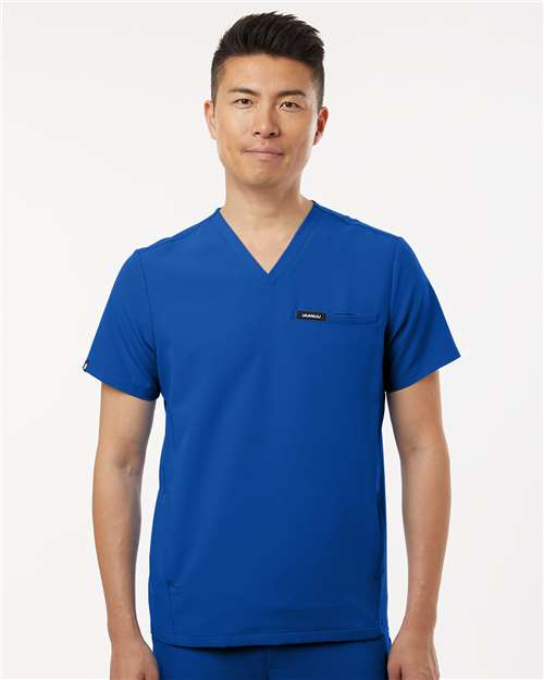 Men's Platt 3-Pocket Scrub V-Neck Top - Jaanuu - M10002