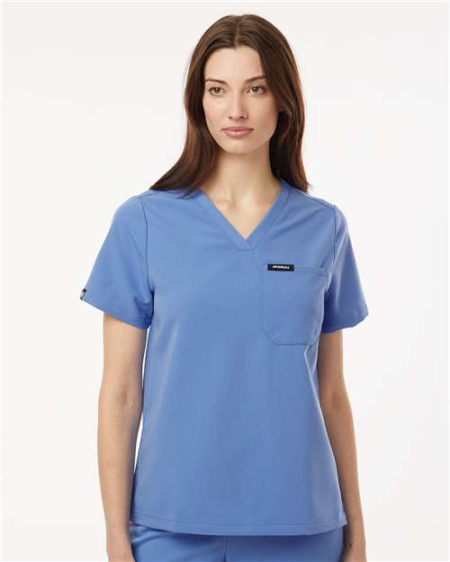 Women's Rhena Essential 1-Pocket Scrub V-Neck Top - Jaanuu - W10001