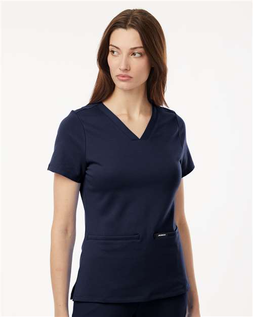 Women's Cesi Ultrasoft Scrub V-Neck Top - Jaanuu - W30003