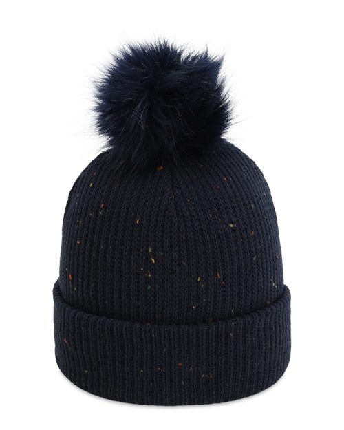 The Montage Pom Cuffed Beanie - Imperial