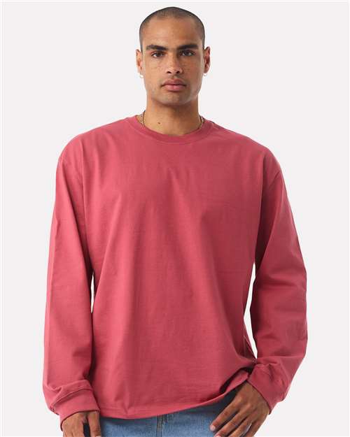 Unisex 7.5 oz Heavyweight Long Sleeve Tee - BELLA + CANVAS - 4651