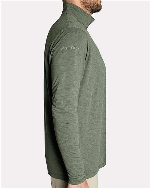Men's Low Pro Quarter-Zip Pullover - ANETIK - MVQTRL9
