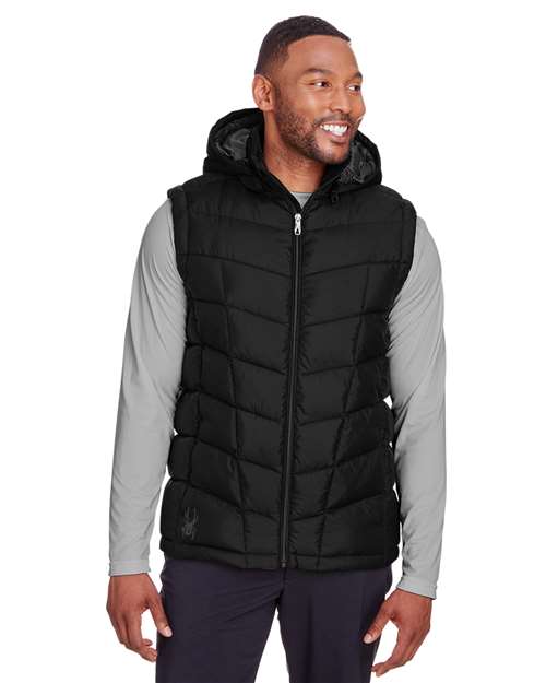 Men's Pelmo Puffer Vest - Spyder - S16642