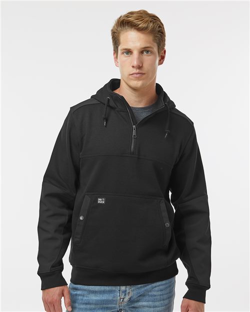 Men's Mission Quarter-Zip Hooded Pullover - DRI DUCK – 7349
