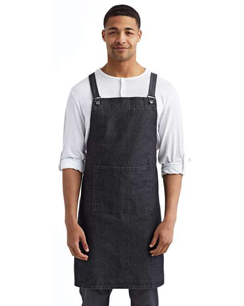 Cross Back Barista Bib Apron - Artisan Collection by Reprime – RP129