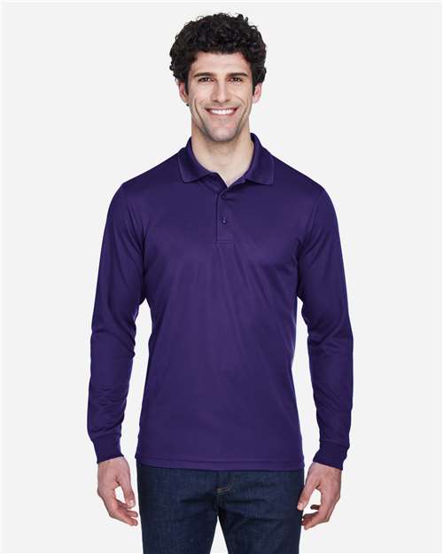 Men's Pinnacle Performance Long Sleeve Piqué Polo - CORE365 - 88192