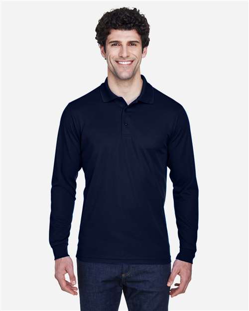 Men's Pinnacle Performance Long Sleeve Piqué Polo - CORE365