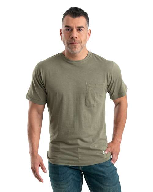 Men's Lightweight Performance Pocket T-Shirt - Berne Apparel - BSM38