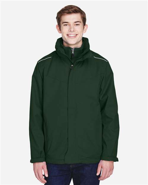 Men's Region 3-in-1 Jacket with Fleece Liner - CORE365 - 88205