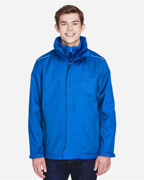 Men's Region 3-in-1 Jacket with Fleece Liner - CORE365 - 88205