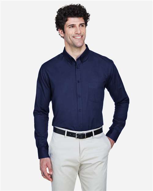 Men's Operate Twill Dress Shirt - CORE365 - 88193