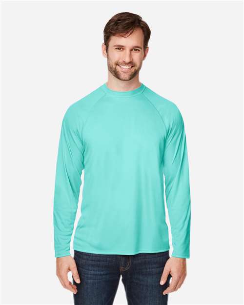 Unisex Ultra UVP™ Marina Raglan Long Sleeve T-Shirt - CORE365 - CE110