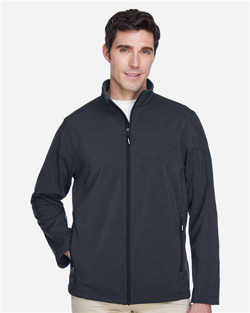 Men's Cruise Two-Layer Fleece Bonded Soft Shell Jacket - CORE365 - 13235