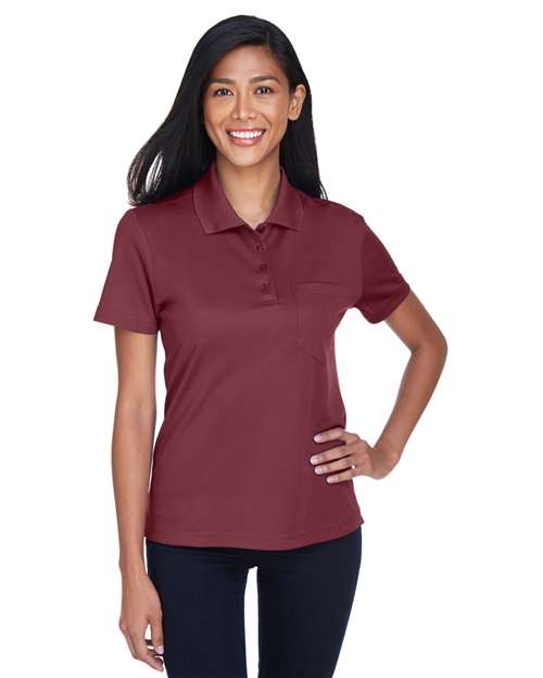 Women's Origin Performance Piqué Polo with Pocket - CORE365 - 78181P