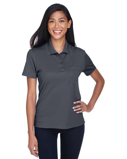 Women's Origin Performance Piqué Polo with Pocket - CORE365