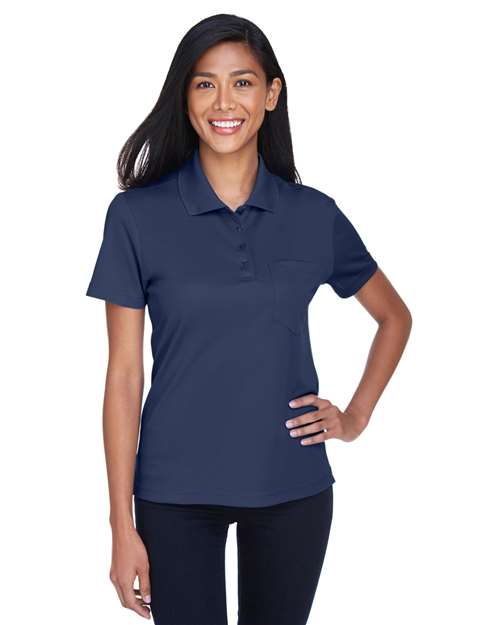 Women's Origin Performance Piqué Polo with Pocket - CORE365