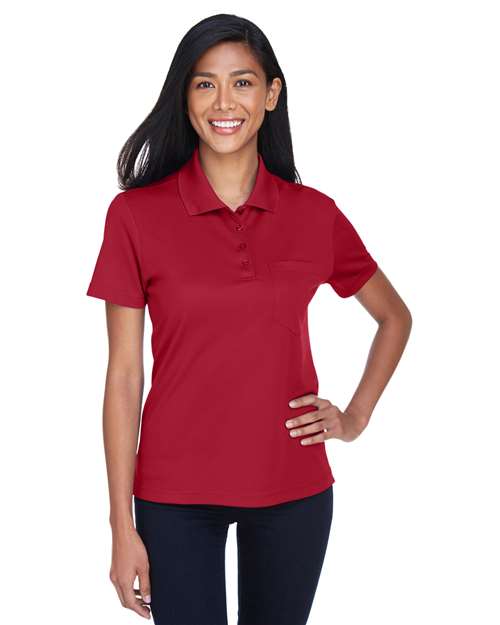 Women's Origin Performance Piqué Polo with Pocket - CORE365 - 78181P