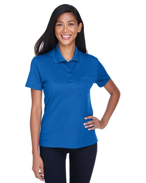 Women's Origin Performance Piqué Polo with Pocket - CORE365