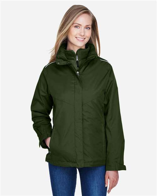 Women's 3-in-1 Jacket with Fleece Liner - CORE365 - 78205