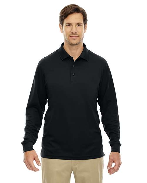 Men's Tall Pinnacle Performance Long Sleeve Piqué Polo - CORE365 - 88192T