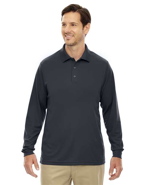 Men's Tall Pinnacle Performance Long Sleeve Piqué Polo - CORE365 - 88192T