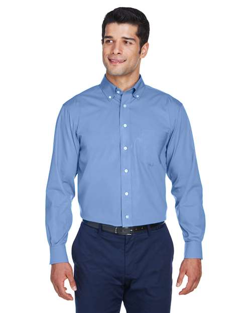 Men's Crown Collection® Oxford Woven Dress Shirt - Devon & Jones - D630