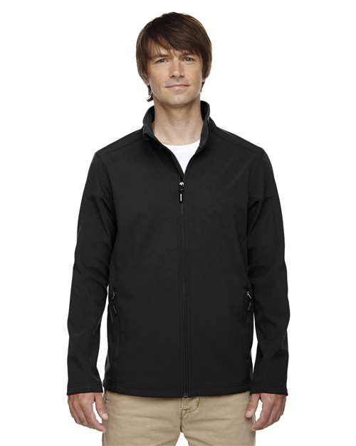 Men's Tall Cruise Two-Layer Fleece Bonded Soft Shell Jacket - CORE365 - 88184T