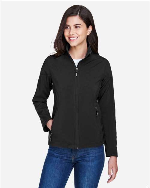 Women's Cruise Two-Layer Fleece Bonded Soft Shell Jacket - CORE365 - 13294