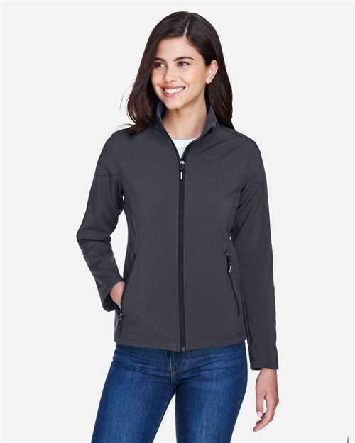 Women's Cruise Two-Layer Fleece Bonded Soft Shell Jacket - CORE365 - 13294