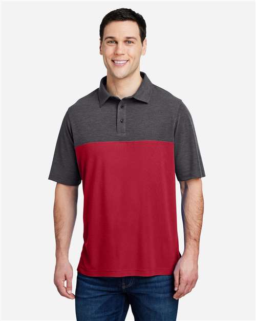 Men's Fusion ChromaSoft™ Colorblock Polo - CORE365 - CE112C