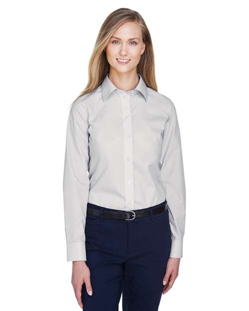 Women's Crown Collection® Broadcloth Woven Dress Shirt - Devon & Jones - D620W
