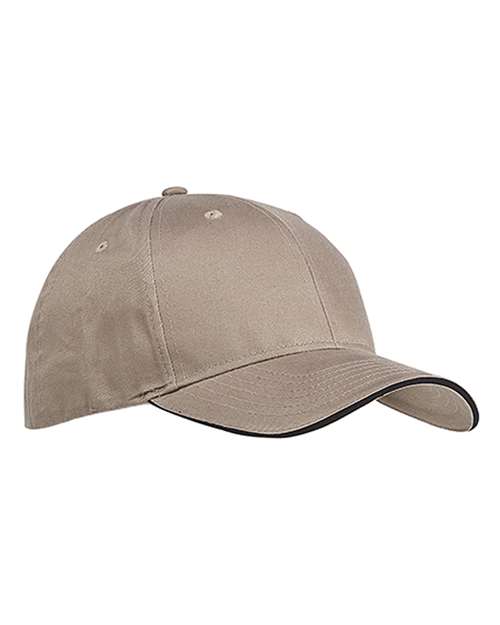 Brushed Twill Sandwich Cap - Big Accessories – BX004