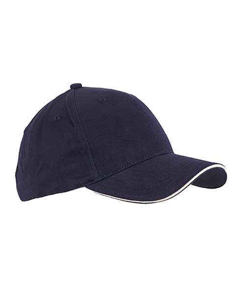 Brushed Twill Sandwich Cap - Big Accessories – BX004