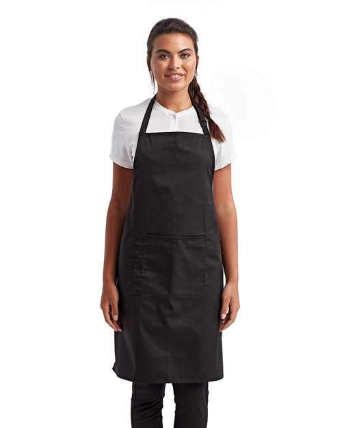 Recycled Pocket Bib Apron - Artisan Collection by Reprime – RP154
