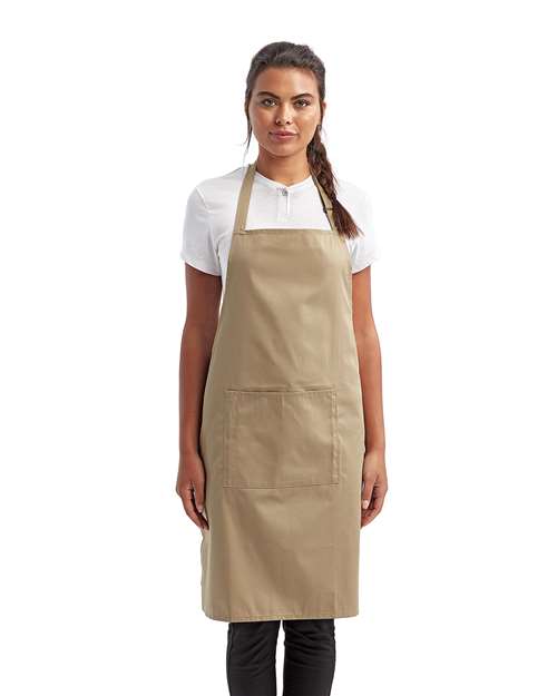Recycled Pocket Bib Apron - Artisan Collection by Reprime – RP154