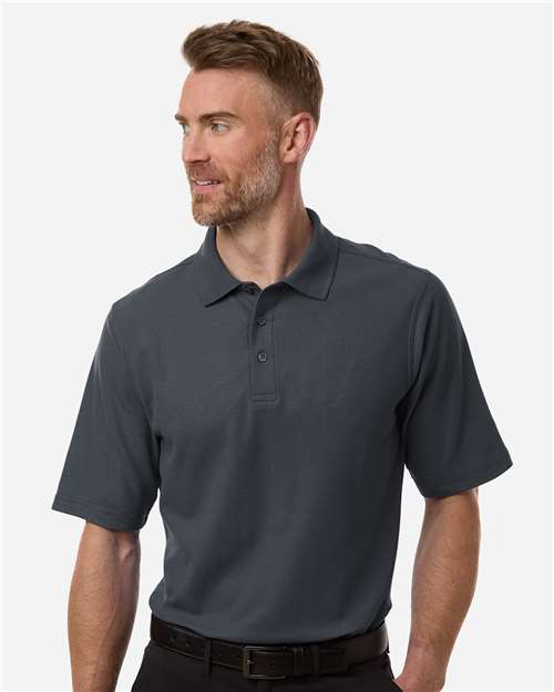 Men's Maverick CVC Pique Polo - Harriton – M105