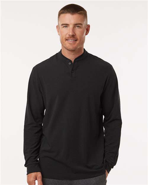 Men's Henley Long Sleeve T-Shirt – A597 - Adidas