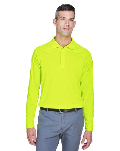 Men's Advantage Long Sleeve Tactical Polo - Harriton – M211L